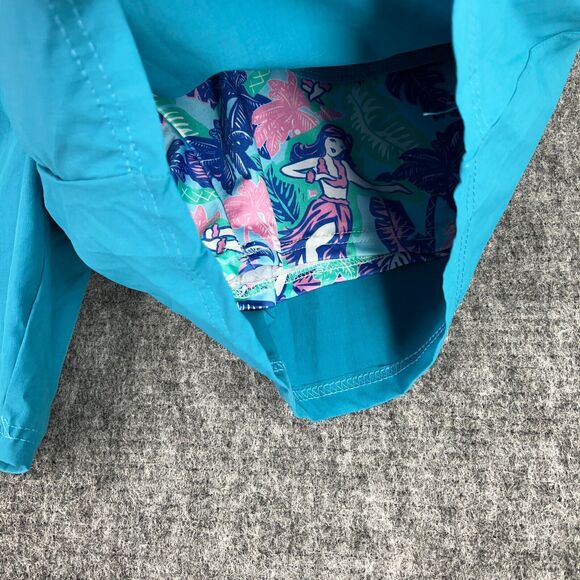 Simply‎ Southern Shorts Mens XXL Blue Hybrid Performance Athleisure Gym Workout - Picture 3 of 8